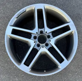 A2044016602 Mercedes-benz Amg Machined Grey Glk-class Oem Wheel 20 Inch 2011-2015 85155