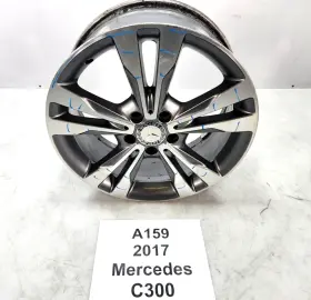 A2054012802 Mercedes-benz 2015-2023 Oem 205 C300 Alloy Wheel Rim Silver 18x7.5 Et44