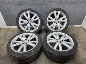 A2184011202 Mercedes-benz Wheel Wheels Tires Set 18 Inch W218 Cls550 Cls400 Oem