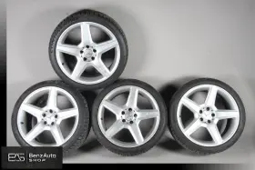 A2194011502 Mercedes-benz W219 Cls55 Cls63 Amg 19 Inch Front And Rear Wheels Rims Set With Tires Oem