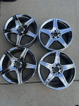 A2214016002 Mercedes-benz Oem Used Amg 19 Inch Chrome Wheels Tampa Fl Rims 19x8.5
