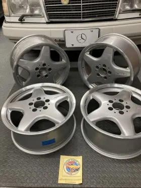 Hwa1704011302 Mercedes-benz Oem Factory Amg Wheels Rims Set 4 Monoblock 17x7.5 17x8.5 Clk Slk