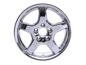Mercedes-benz Rim-5sc18-25 New Mercedes-benz 8x18 Inch Et 25 Replica 5-spoke Chrome Rim