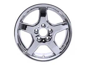 Rim-5sc18-25 Mercedes-benz New 8x18 Inch Et 25 Replica 5-spoke Chrome Rim