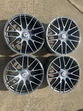 A2054015900 Mercedes Oem Amg Factory Benz C63 S C63s W205 Gt-s Chrome Wheels Rims Stock 19 Inch 20