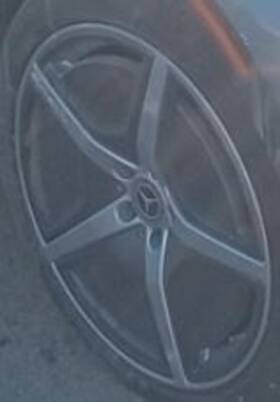 Mercedez-benz 560-85890 2023 Eqe-class Oe Wheel 295 Type 20x9-1/2 5 Spoke Mercedez-benz