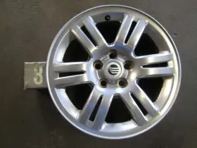 560-03684 Mercury Wheel Vin 7 8th Digit 17x7 6 Split Spokes Satin Fits 08-11 Mariner 358807