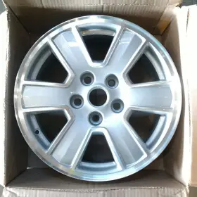 8e6z1007f Mercury 1 Wheel Rim For Mariner Recon Oem Nice Silver Machined