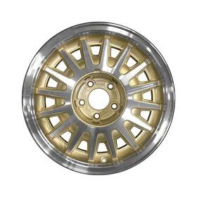 Mercury F8mz1007ba 16x7 16 Spoke Refurbished Aluminum Wheel Painted Gold 560-03386