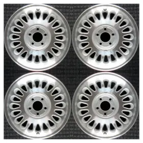 Yw3z1007aa Mercury Set 1998 1999 2000 2001 2002 Grand Marquis Oem Silver Wheels Rims 3267
