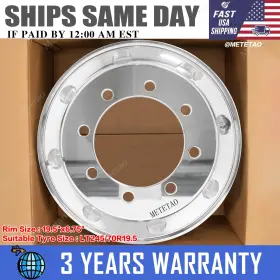 765427 Metetao New 6.75ftft 8 Lug Wheels For 19.5 Ram Chassis Cab Fit Front/rear