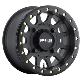 Mr40147047552b Method 401 Utv Beadlock Series 14x7 4x136 Offset 38 Matte Black Quantity Of 1