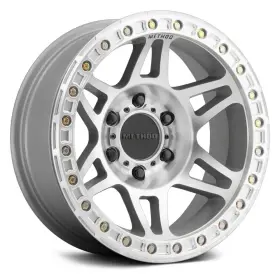 Mr10679080344b Method Race Wheels 106 Beadlock 17x9 -44 8x165.1 Machined Rims Set Of 4