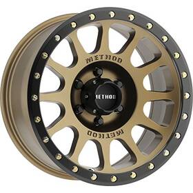 Method Race Wheels Mr30578550900 305 Nv Bronze Black Street Loc 17x8 5 5x5 0mm