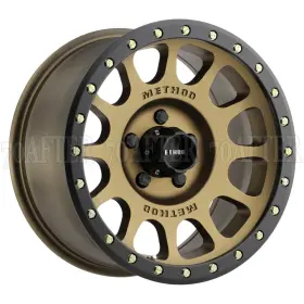 Mr30578558900 Method Race Wheels Mr305 Nv Wheel 17x8.5 5x150 Et Cb 116.5 Bronze With Matte Blk Lip