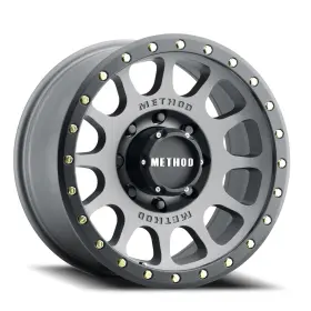 Mr30589080818 Method Race Wheels 305 Nv Titanium Wheel Matte Black Lip 18 X 9. Inches /8 6