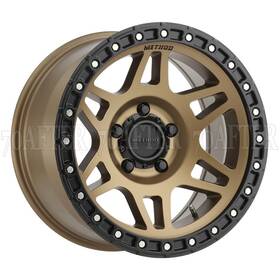 Method Race Wheels Mr31279050912n Mr312 Wheel 17x9 5x127 Et -12 Cb 71.5 Bronze With Matte Blk Lip