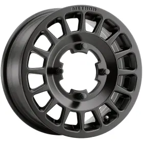 Mr40756012551 Method Race Wheels 407 Bead Grip Black Wheel With Matte 15 X 6. Inches /5 4