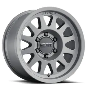 Mr70379050812n Method Race Wheels 703 Titanium Wheel With Gloss 17 X 9. Inches /5 5 Mm -12