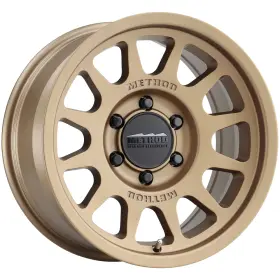Mr70379060912n Method Race Wheels Mr703 Bead Grip 17x9 6x5.5 Inch -12mm Bronze Wheel Rim 17