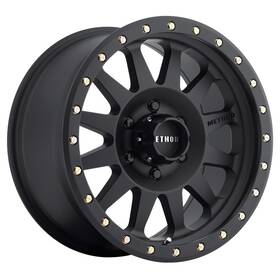 Method Wheels Mr30468060500 Mr304 Double For Standard 16x8 Matte Black Wheel With 6x5.5 Bolt Pattern