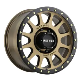Mr30589087918 Method Wheels Mr305 Nv 18x9 Off-road Wheel With 12-window Design And Beadlock Style Lip