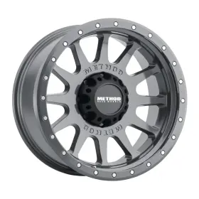 Mr60521087824n Method Wheels Mr605 Nv 20x10 -24mm Offset 8x170 124.9mm Cb Gloss Titanium