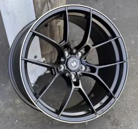 Mfr41995510035mb Mflow 19x9.5 35 5x100 Mfr4 Black Wheels 19 Inch Rims Set Of Four Cb 73.1