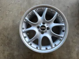 36116775686 Mini Cooper R98 Web Spoke Wheel 17 Inch Rim Alloy R55 R56 R57 Oem 2007-2013