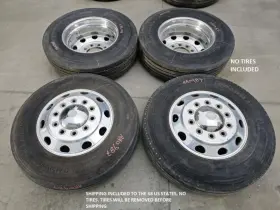 560.zz4903 Miscellaneous - Recreational Vehicles Used Set Of 4 Aluminum 22.5x8.25 Accuride 29540 Aip Wheels No Tires 03 Monaco