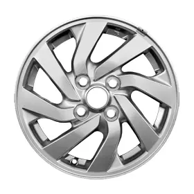 560-96027 Mitsubishi 4250d417 14x4.5 8 Spoke Refurbished Aluminum Wheel Painted Sparkle Silver