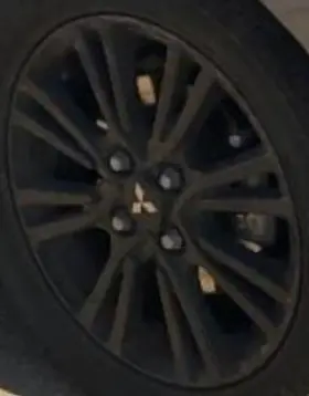 560-65853b Mitsubishi 2020 Mirage Oe Wheel 15x5-1/2 Black