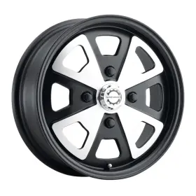 Mw-730m-55530 Mobelwagen 35 730m Schnell 15x5.5 4x130 Offset Black Machined Face Qty Of 1