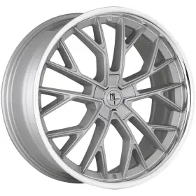 Mlf14-2085511435112 Modern Luxury 35brsl Mlf14 20x8.5 5x112/5x4.5 Inch 35mm Brushed/ssl Wheel Rim 20