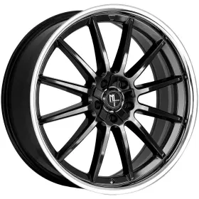 Mlf15-18805112 Modern Luxury 35gbsl Mlf15 18x8 5x112 35mm Gloss Black/ssl Wheel Rim 18 Inch