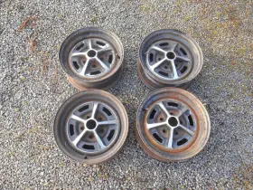2902426 Mopar 14 X 5 1/2 Rally Wheels Set Of 4 Cuda Charger Road Runner 426 383 440