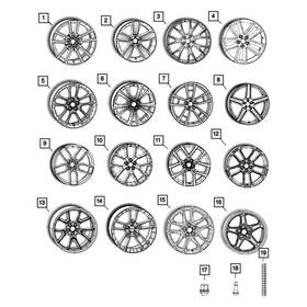 Mopar 6mn92dd5aa For Dodge Charger 2019-2022 Wheel