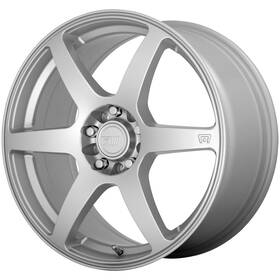 Motegi Mr14367046440 Mr143 Cs6 16x7 5x112/5x4.5 Inch 40mm Silver Wheel Rim 16