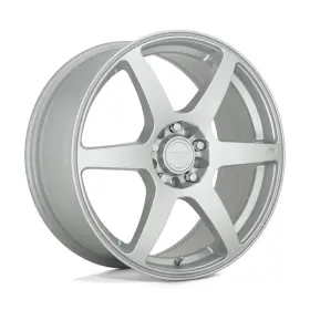 Mr14367098440-1n Motegi Mr143 Cs6 16x7 40 Hyper Silver Wheel 4x100 4x114.3 Qty 1