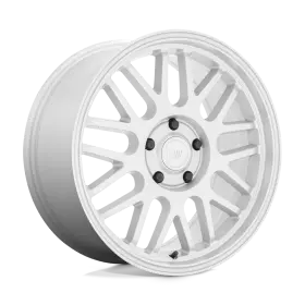 Mr14478045440 Motegi 17x8 Mr144 M9 Hyper Silver Wheel 5x108 40mm