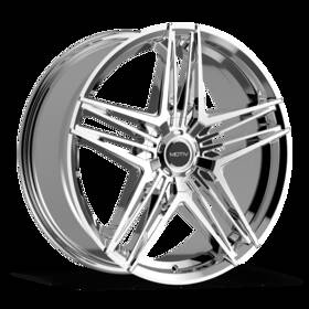 Motiv A277672-4n Wheels 440c 20x8.5 40 Chrome 5x114.3 5x120 Qty 4 A277672