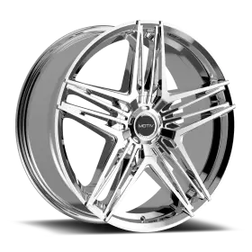 A277672-4n Motiv Wheels 440c 20x8.5 40 Chrome 5x114.3 5x120 Qty 4 A277672