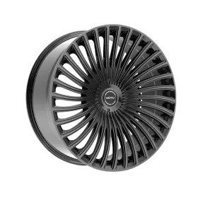 Rims-438b-2296825 Motiv 1 438b 22x9 6x135/6x5.50 106.2 Hub 25 Offset Black Wheel Rim Rims-438b-2296825 Motiv 1 438b 22x9 6x135/6x5.50 106.2 Hub 25 Offset Black Wheel Rim