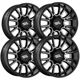 Mo810bd20906720 Moto Metal 4 Mo810 Legacy 20x9 6x135/6x5.5 Inch 20mm Black/machined Wheels Rims