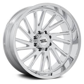 Moto Metal Mo811px22106818n Mo811 Combat Wheel 22x10 -18 6x139.7 106.1 Chrome Single Rim