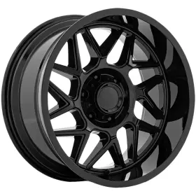 Mo812bx20108518n Moto Metal Mo812 Turbine 20x10 5x5.5 Inch -18mm Gloss Black Wheel Rim 20