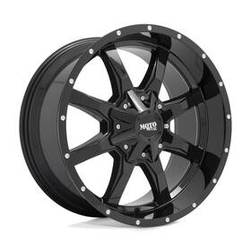 Moto Metal Mo970680673a00 1 16x8 Mo970 6x135 6x5.5 Gloss Black With Milled Lip Wheel