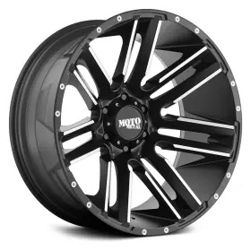 Mo97821080524n Moto Metal Mo978 Razor Wheel 20x10 -24 8x165.1 125.1 Black Single Rim