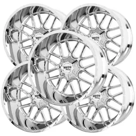 Mo98621267244n Moto Metal 5 Mo986 Siege 20x12 6x135/6x5.5 Inch -44mm Chrome Wheels Rims 20