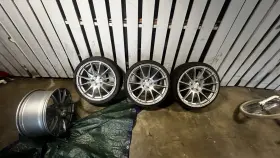 Gf0620905xx15s-51420 Mrr 20 Inch Gf6 Silver Machined Wheels 20x9 5x114.3 Ground Force Rims Set 4